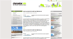 Desktop Screenshot of chorweiler.info
